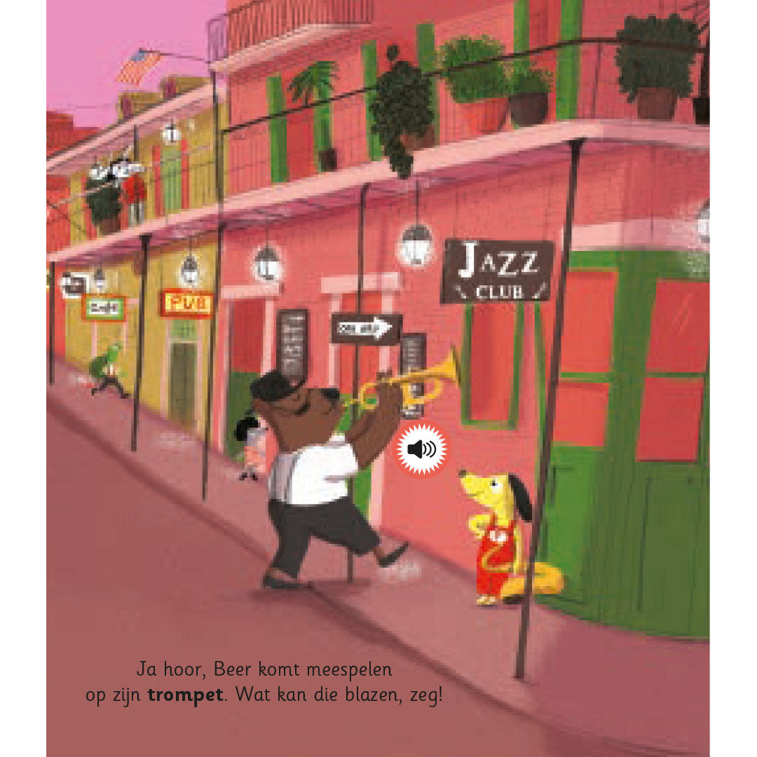 uitgeverij gottmer geluidenboek paco en de jazzband | 1608335 | 5