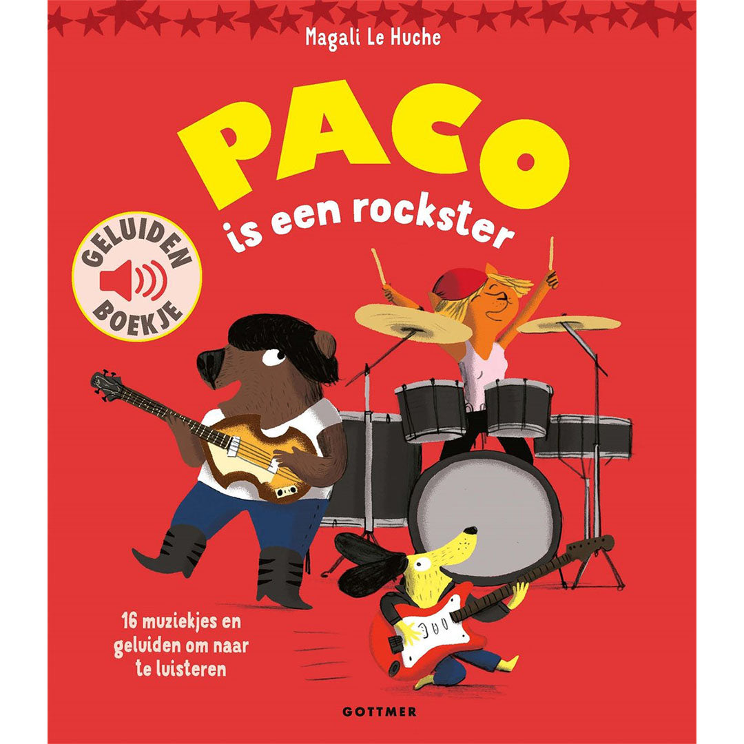 uitgeverij gottmer geluidenboek paco is een rockster | 1608312 | 