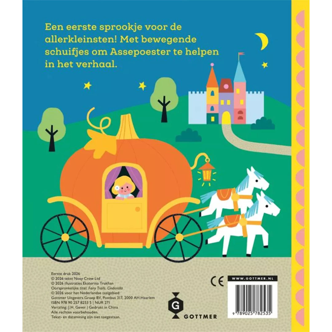 uitgeverij gottmer het sprookjespad - assepoester | GOT1608253 | 4