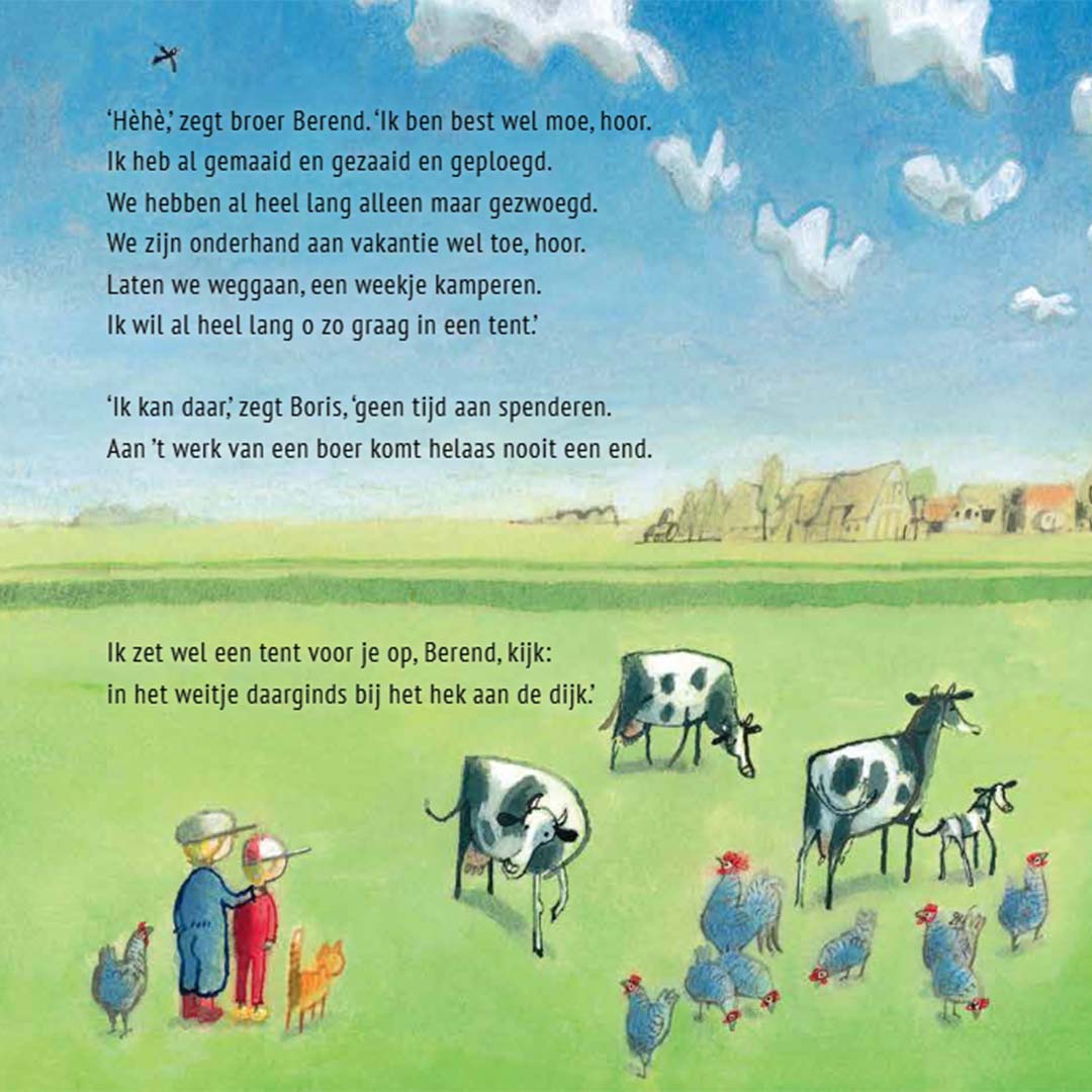uitgeverij gottmer kamperen bij boer boris | GOT1608279 | 2