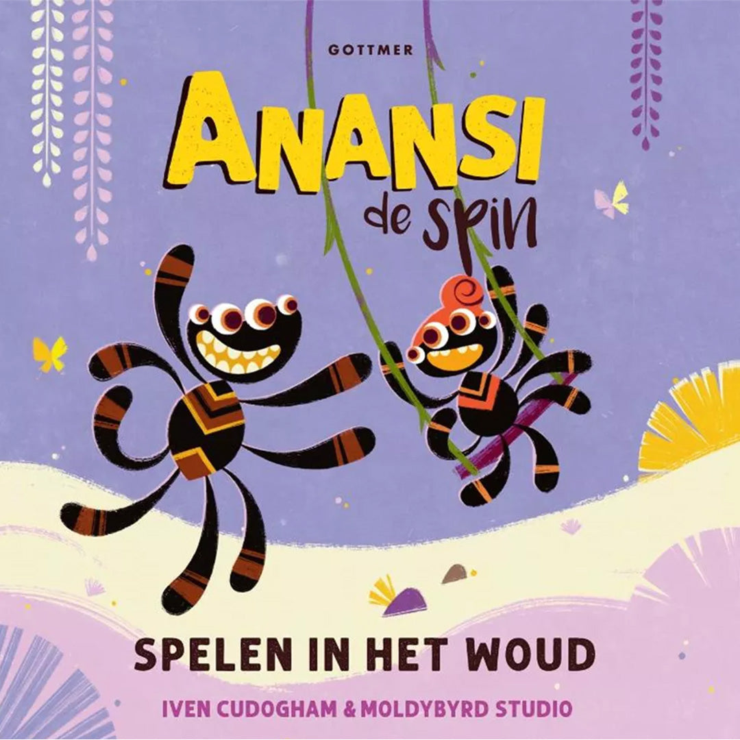 uitgeverij gottmer kartonboekje anansi de spin | 1608221 | 