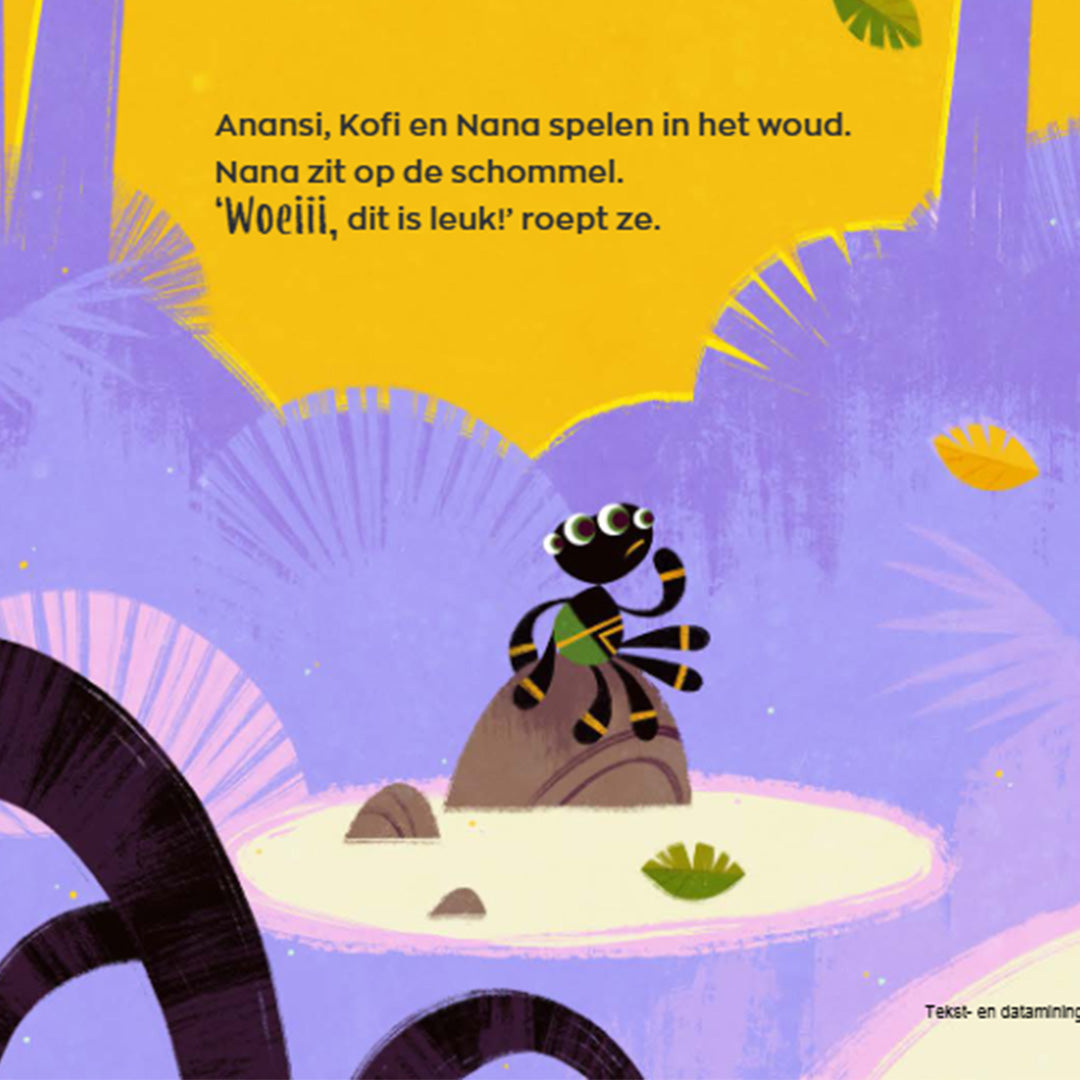 uitgeverij gottmer kartonboekje anansi de spin | 1608221 | 2