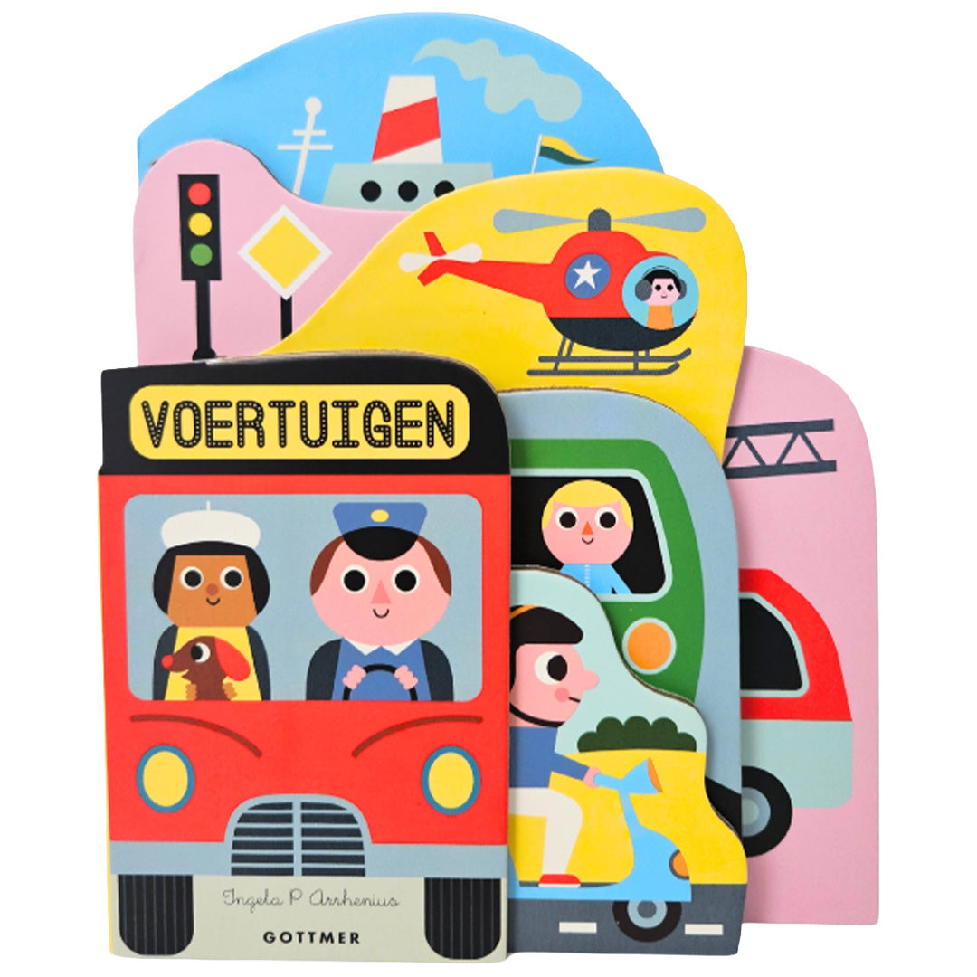 uitgeverij gottmer kartonboekje voertuigen | 1608190 | 