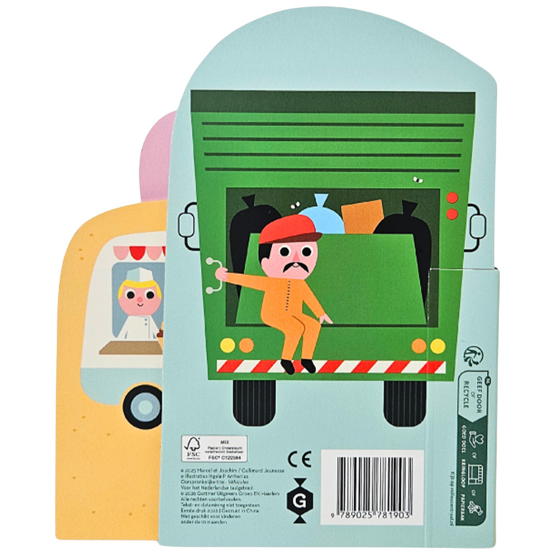 uitgeverij gottmer kartonboekje voertuigen | 1608190 | 4