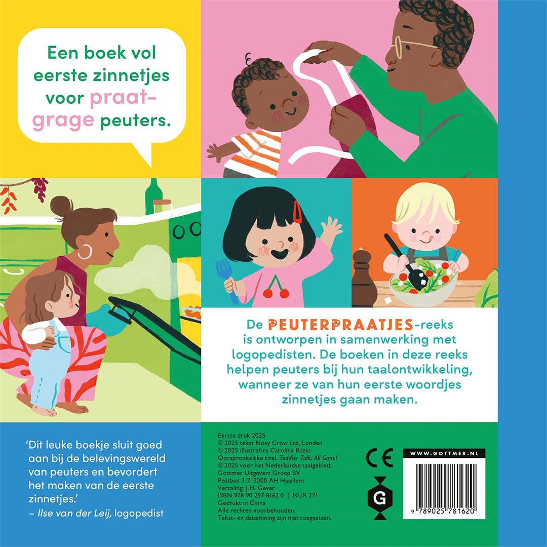 uitgeverij gottmer peuterpraatjes - alles op! | 1608162 | 2