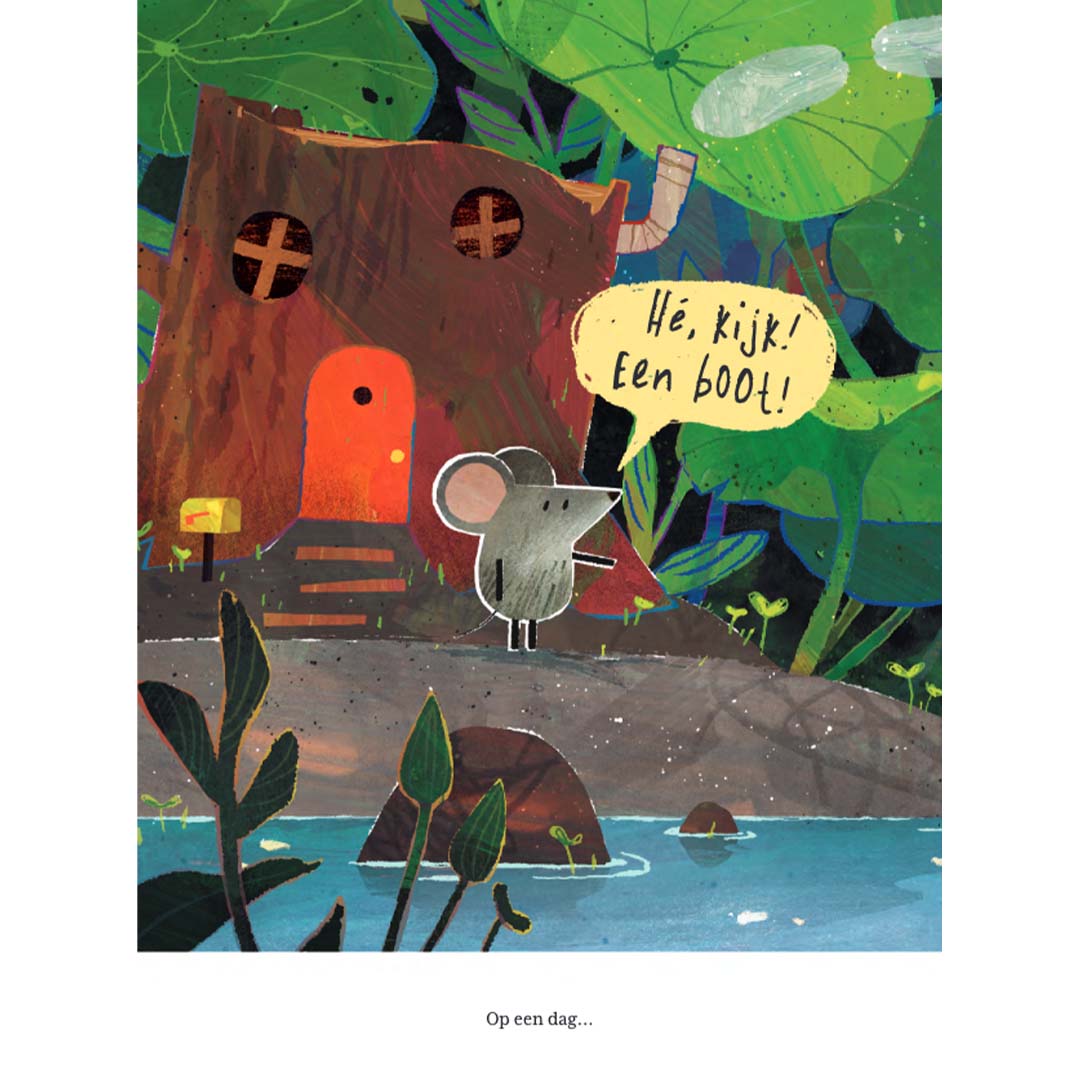 uitgeverij gottmer prentenboek hé kijk! een boot! | 1608081 | 3