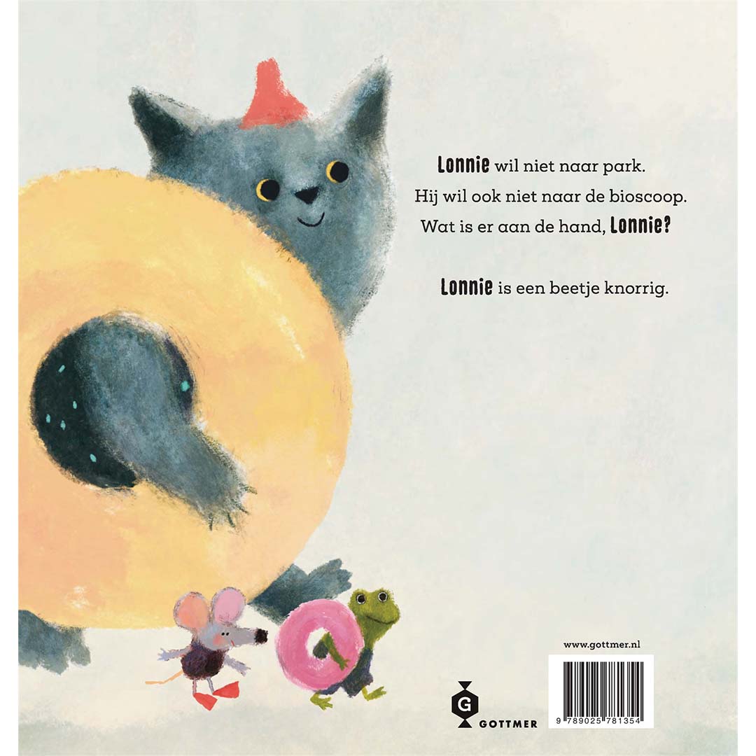 uitgeverij gottmer prentenboek lonnie is een beetje knorrig | 1608135 | 2