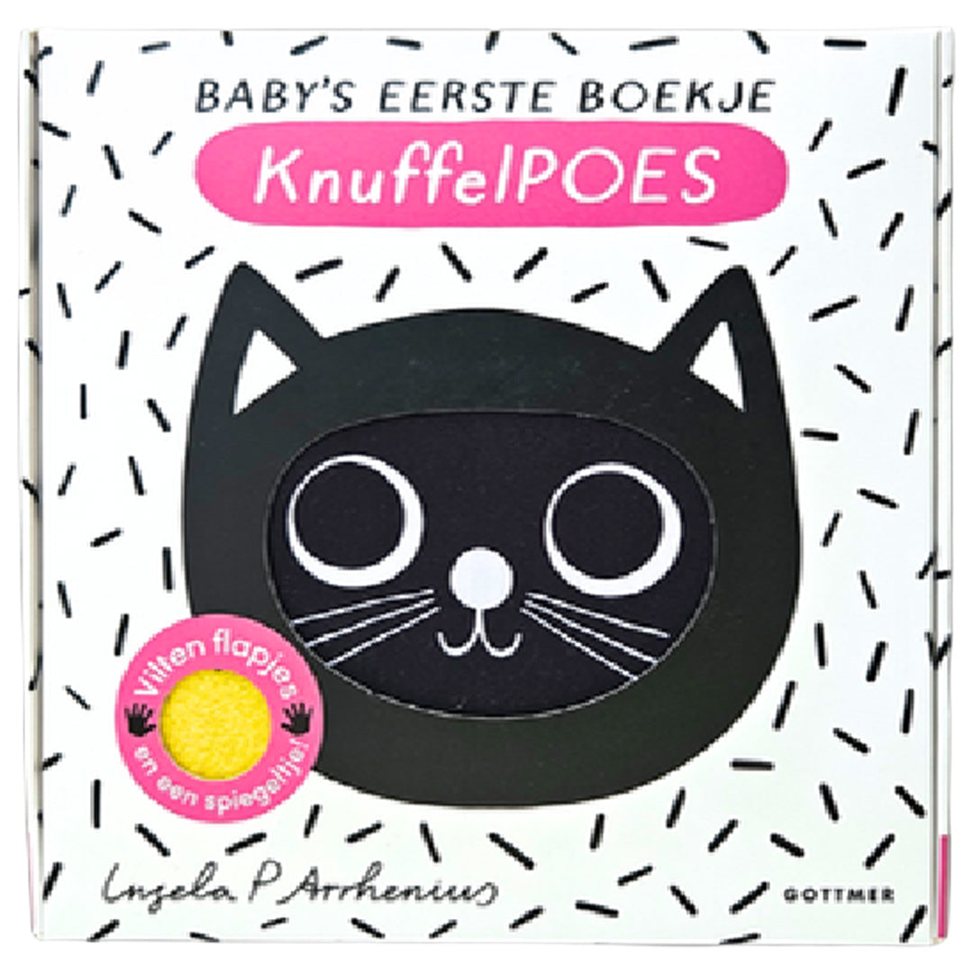 uitgeverij gottmer stoffenboekje knuffelpoes | 1608194 | 