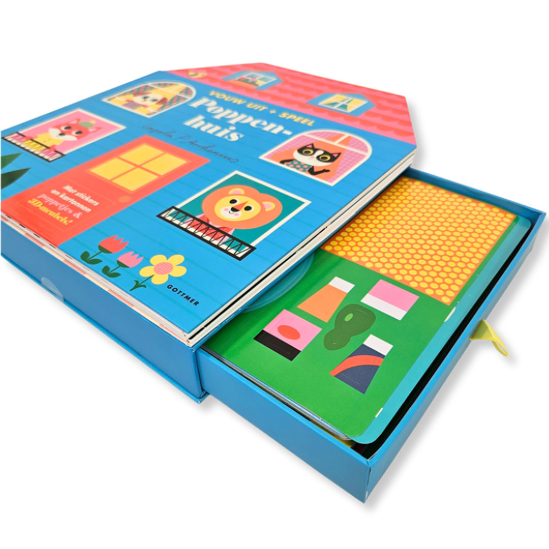 uitgeverij gottmer uitvouwboek poppenhuis | 1608128 | 6