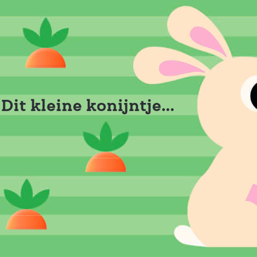 uitgeverij gottmer voelboek dit kleine kontijntje | 1608167| 5