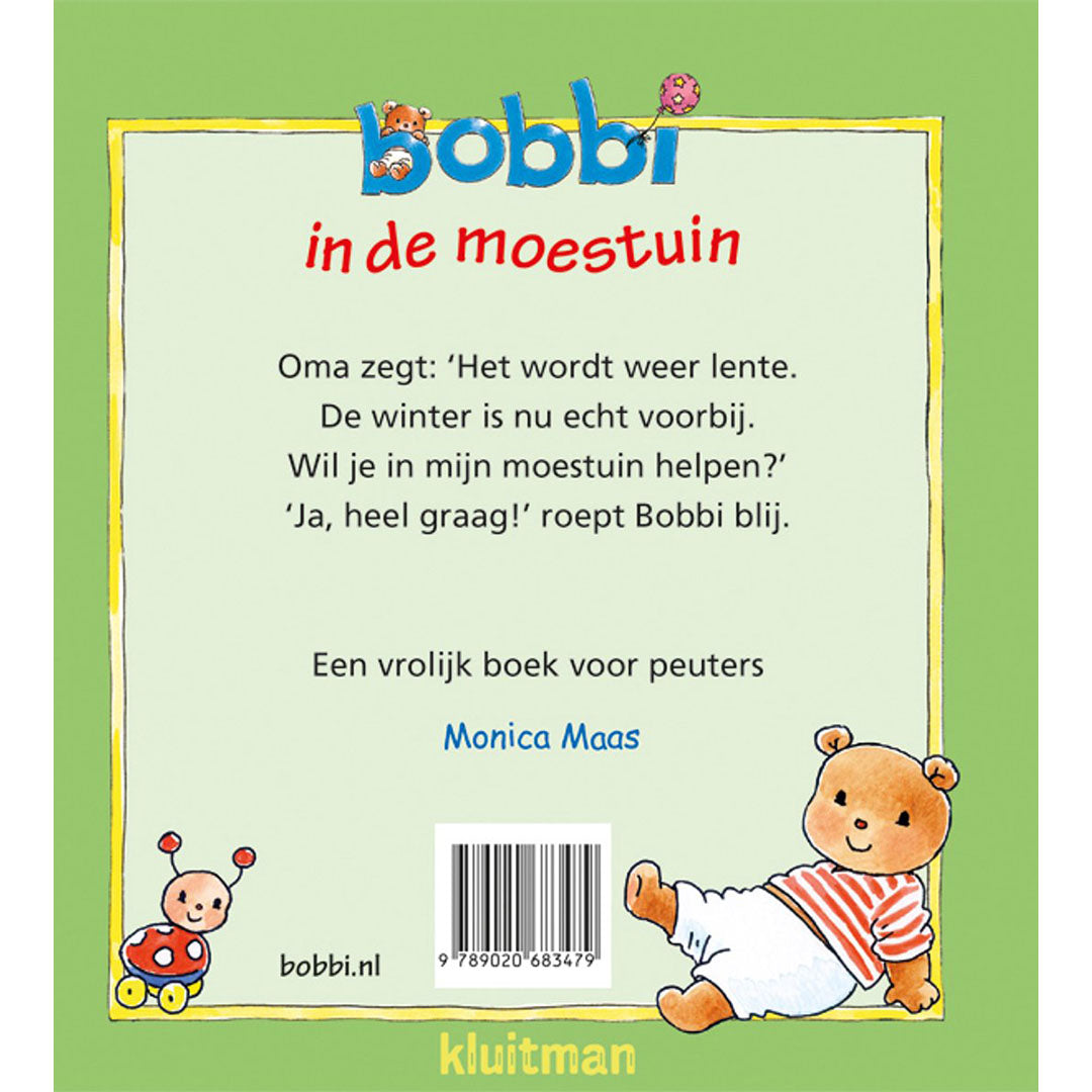 uitgeverij kluitman bobbi in de moestuin | KLU1418347 | 6