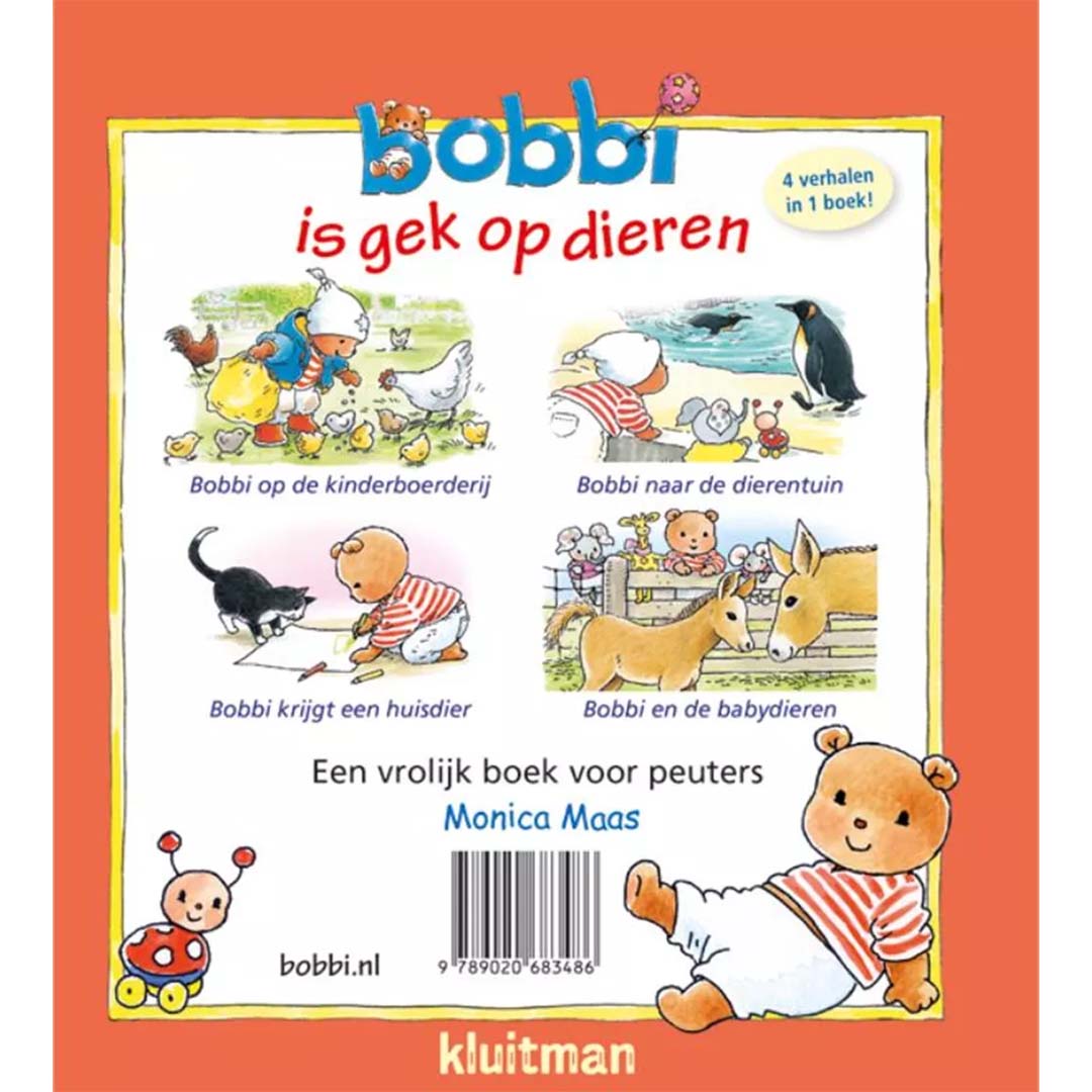 uitgeverij kluitman bobbi is gek op dieren | KLU1418348 | 6