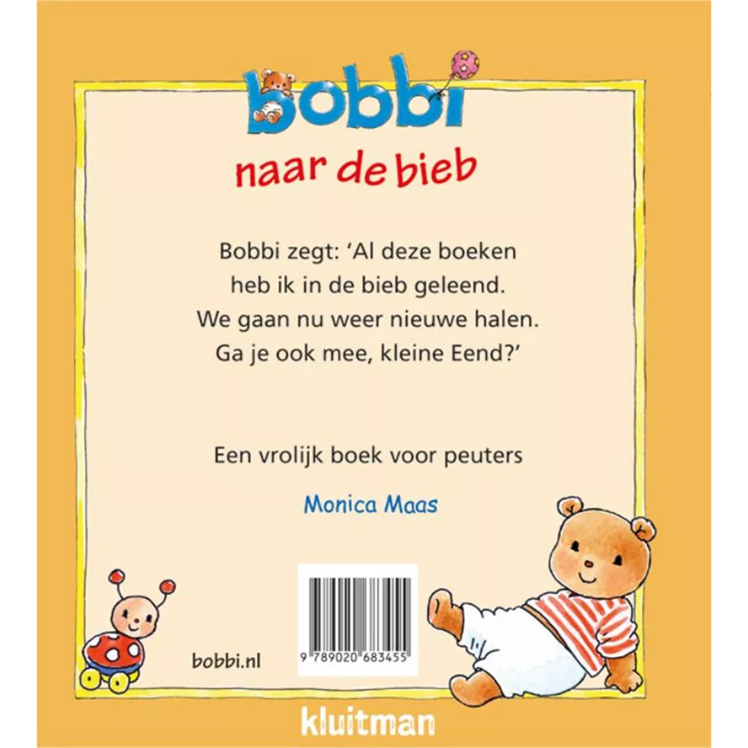 uitgeverij kluitman bobbi naar de bieb | KLU1418345 | 6