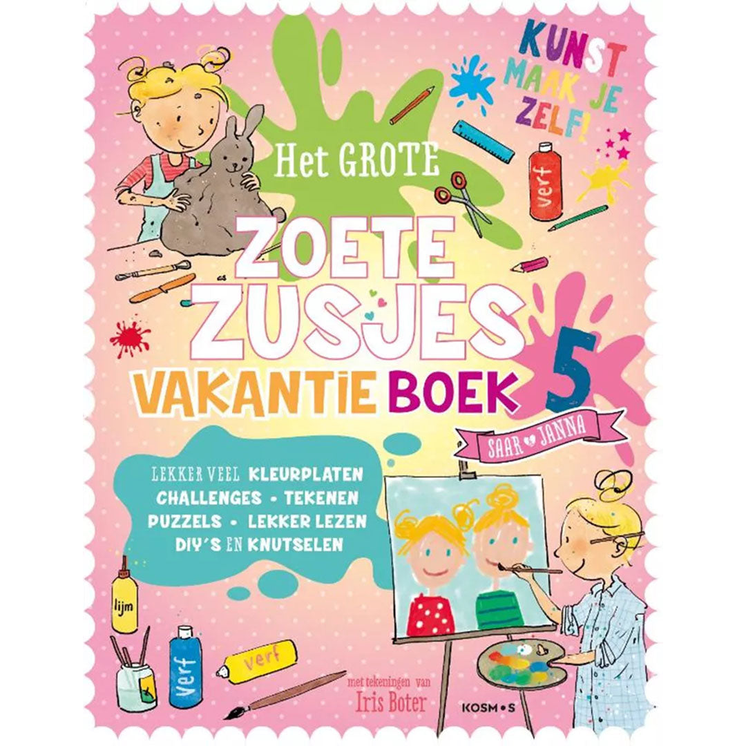 uitgeverij kosmos het grote zoete zusjes vakantieboek 5 | KOS1533873 | 