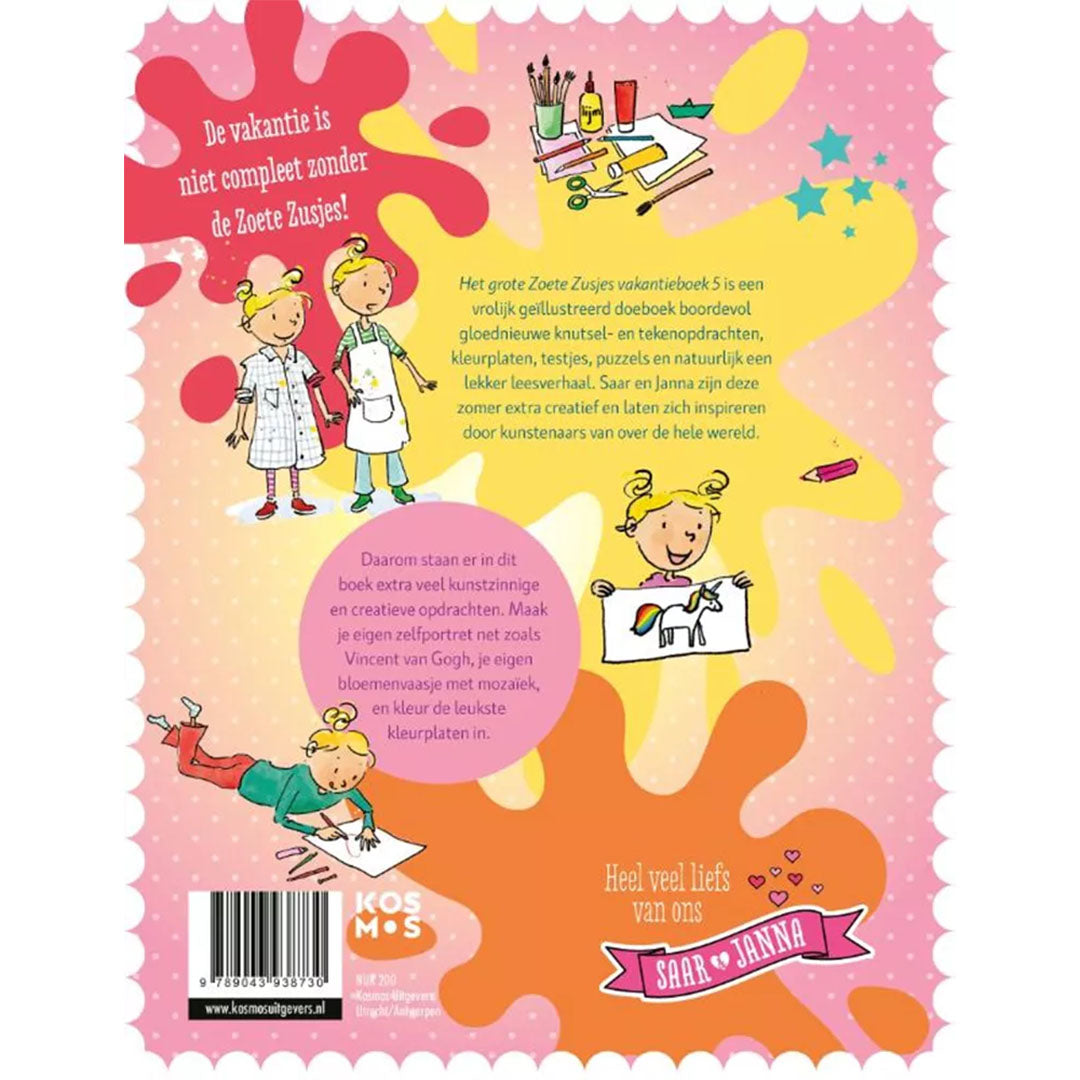 uitgeverij kosmos het grote zoete zusjes vakantieboek 5 | KOS1533873 | 6
