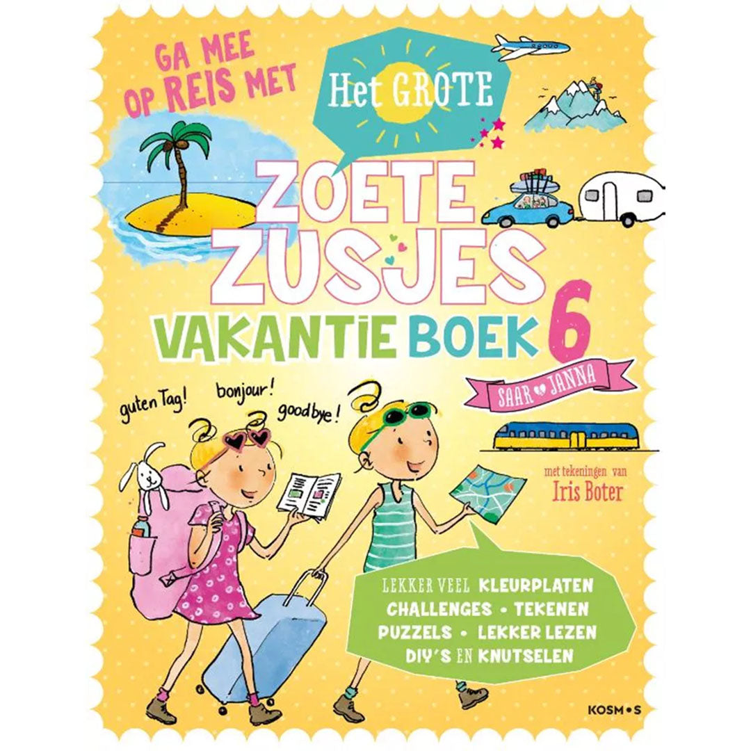 uitgeverij kosmos het grote zoete zusjes vakantieboek 6 | KOS1534488 | 