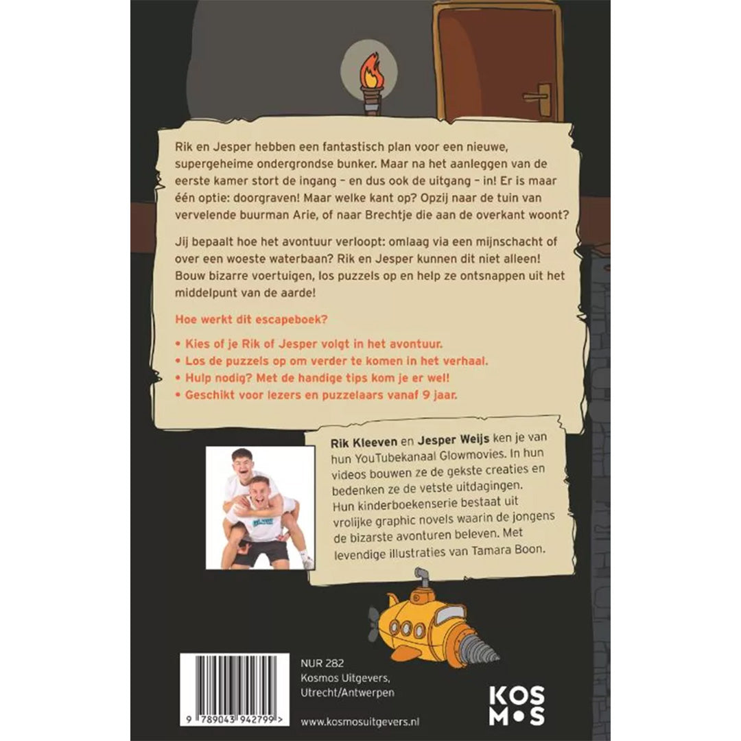 uitgeverij kosmos rik en jesper escapeboek | 1534279 | 6