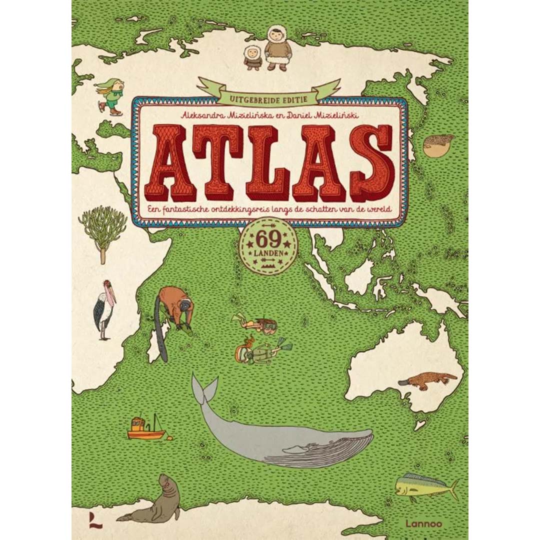 uitgeverij lannoo atlas 69 landen | LAN1556609 | 