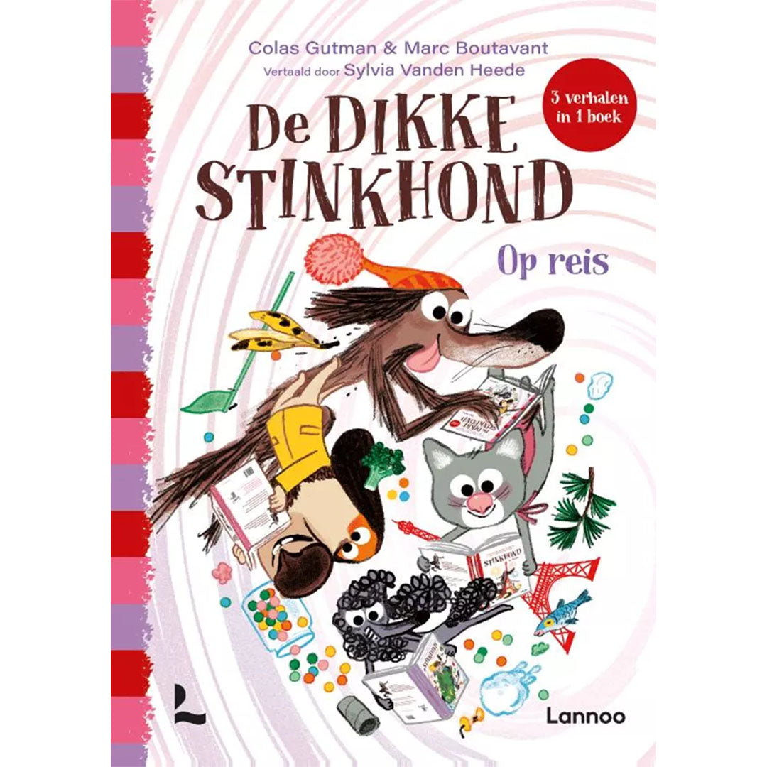 uitgeverij lannoo de dikke stinkhond op reis | 15562750 |