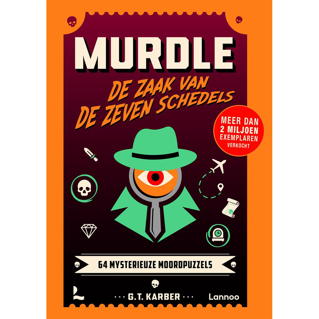 uitgeverij lannoo murdle - de zaak van de zeven schedels | 1558851 | 