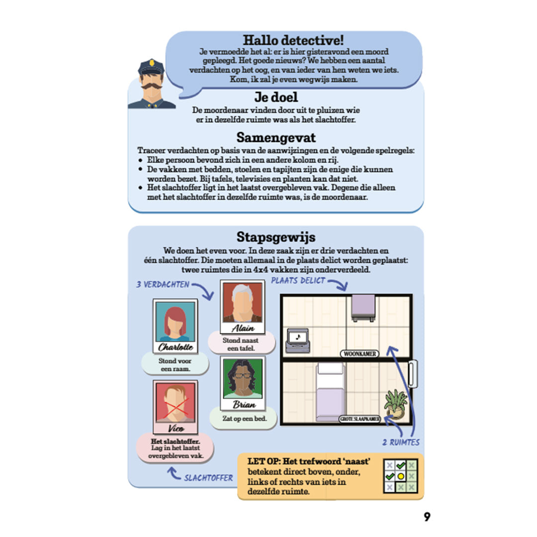 uitgeverij lannoo murdoku 1 - 80 moordmysterypuzzels | 1556080 | 2