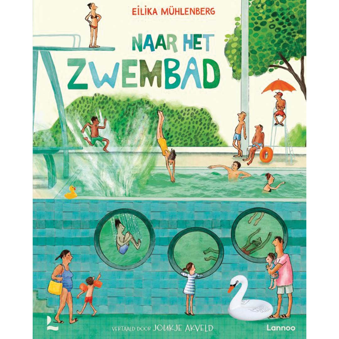 uitgeverij lannoo naar het zwembad