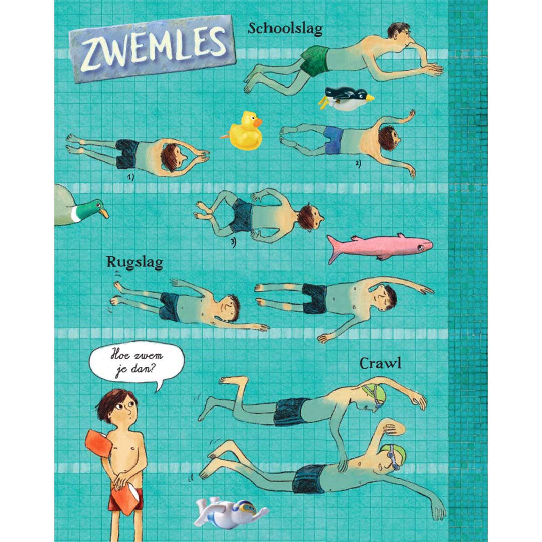 uitgeverij lannoo naar het zwembad
