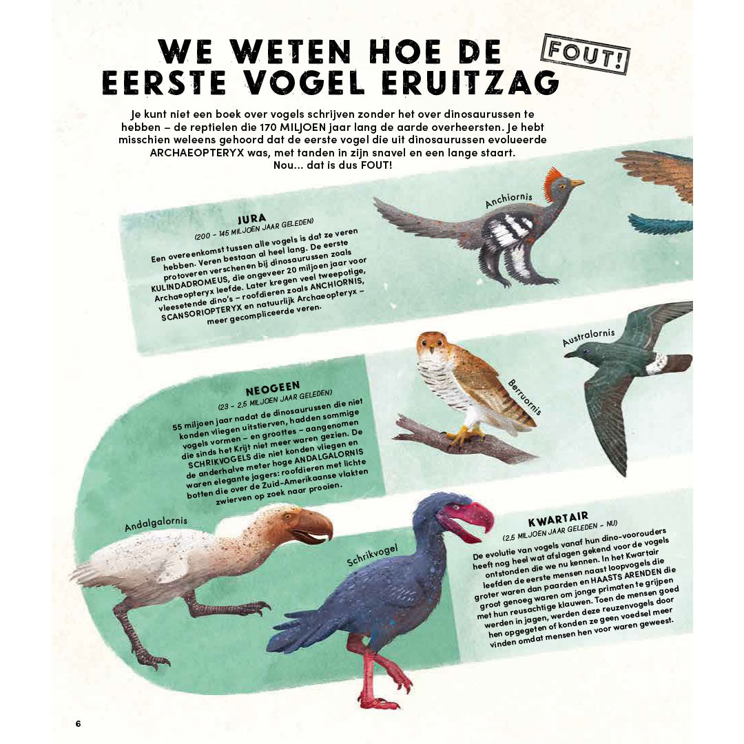 uitgeverij lemniscaat alles wat je weet over vogels is fout! | 1631690 | 3