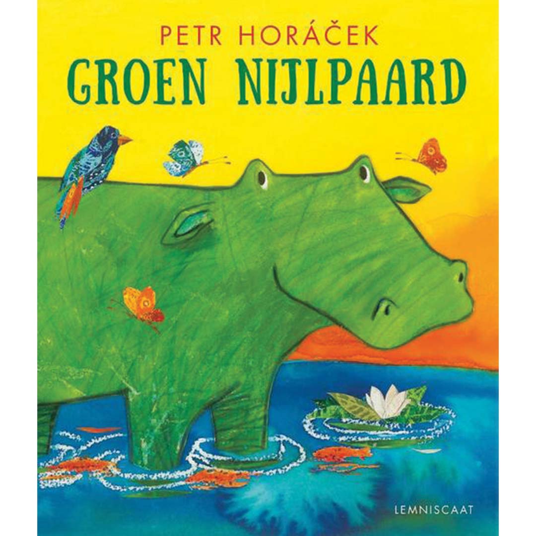 uitgeverij lemniscaat groen nijlpaard | LEM1631771 | 