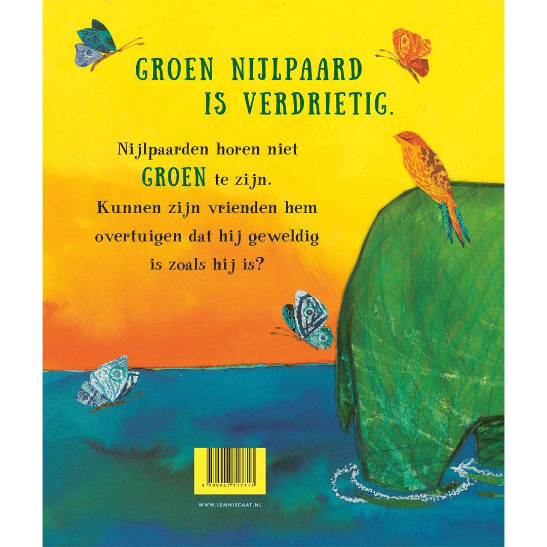 uitgeverij lemniscaat groen nijlpaard | LEM1631771 | 6