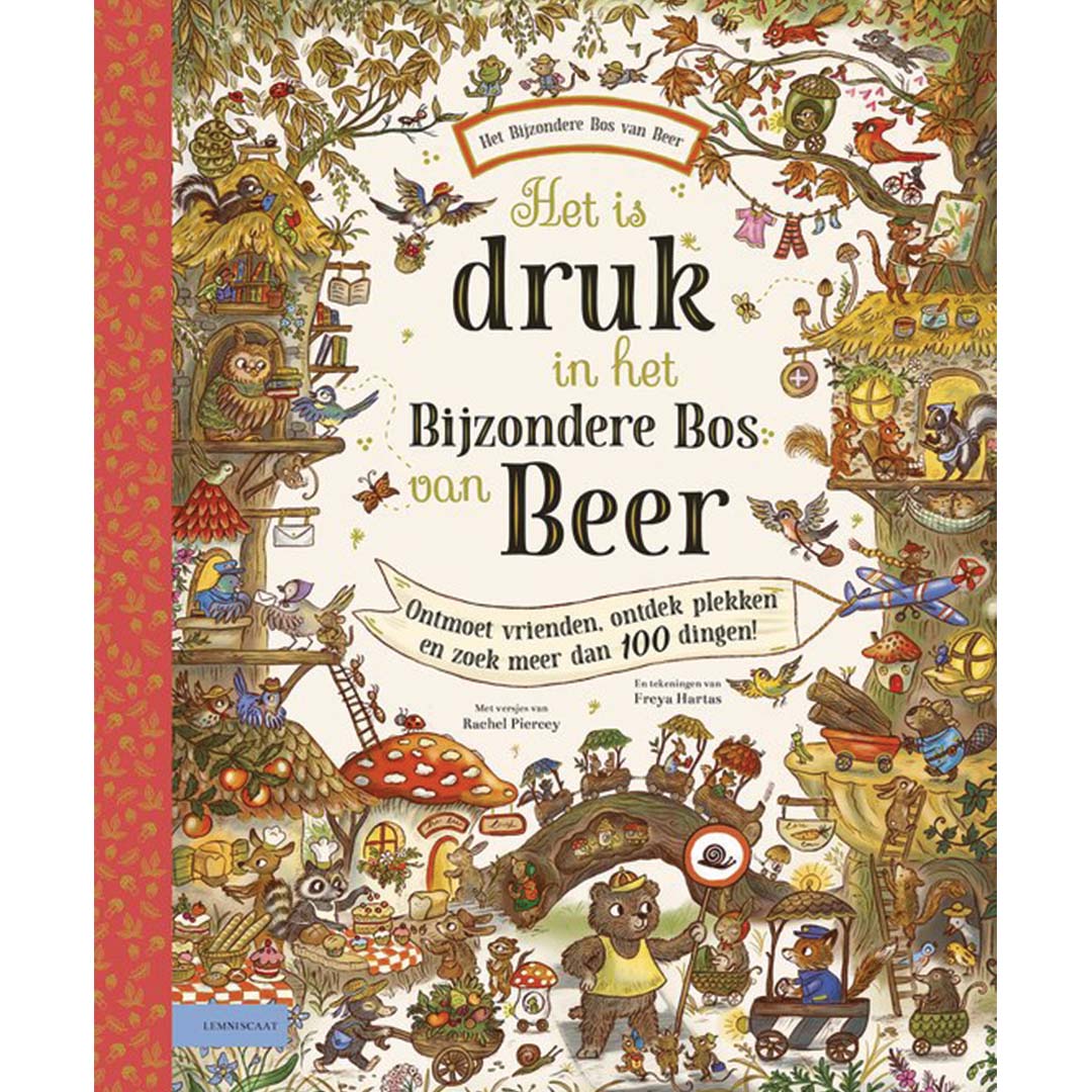 uitgeverij lemniscaat het is druk in het bijzondere bos van beer