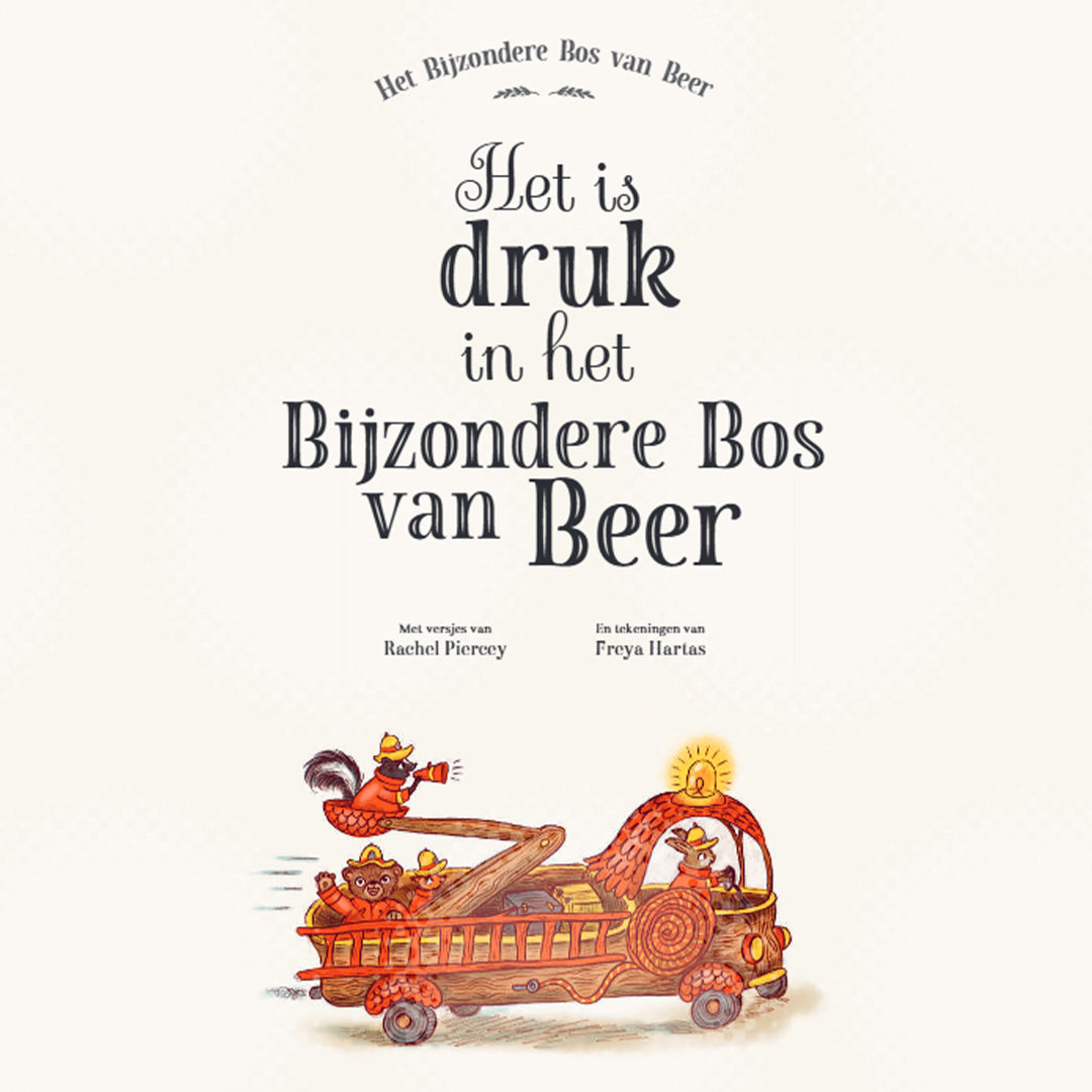 uitgeverij lemniscaat het is druk in het bijzondere bos van beer