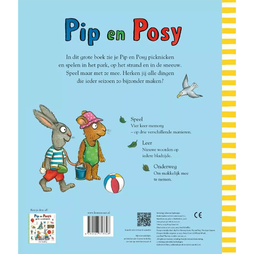 uitgeverij lemniscaat mijn eerste memory - pip en posy superseizoenen | 1631862 | 6