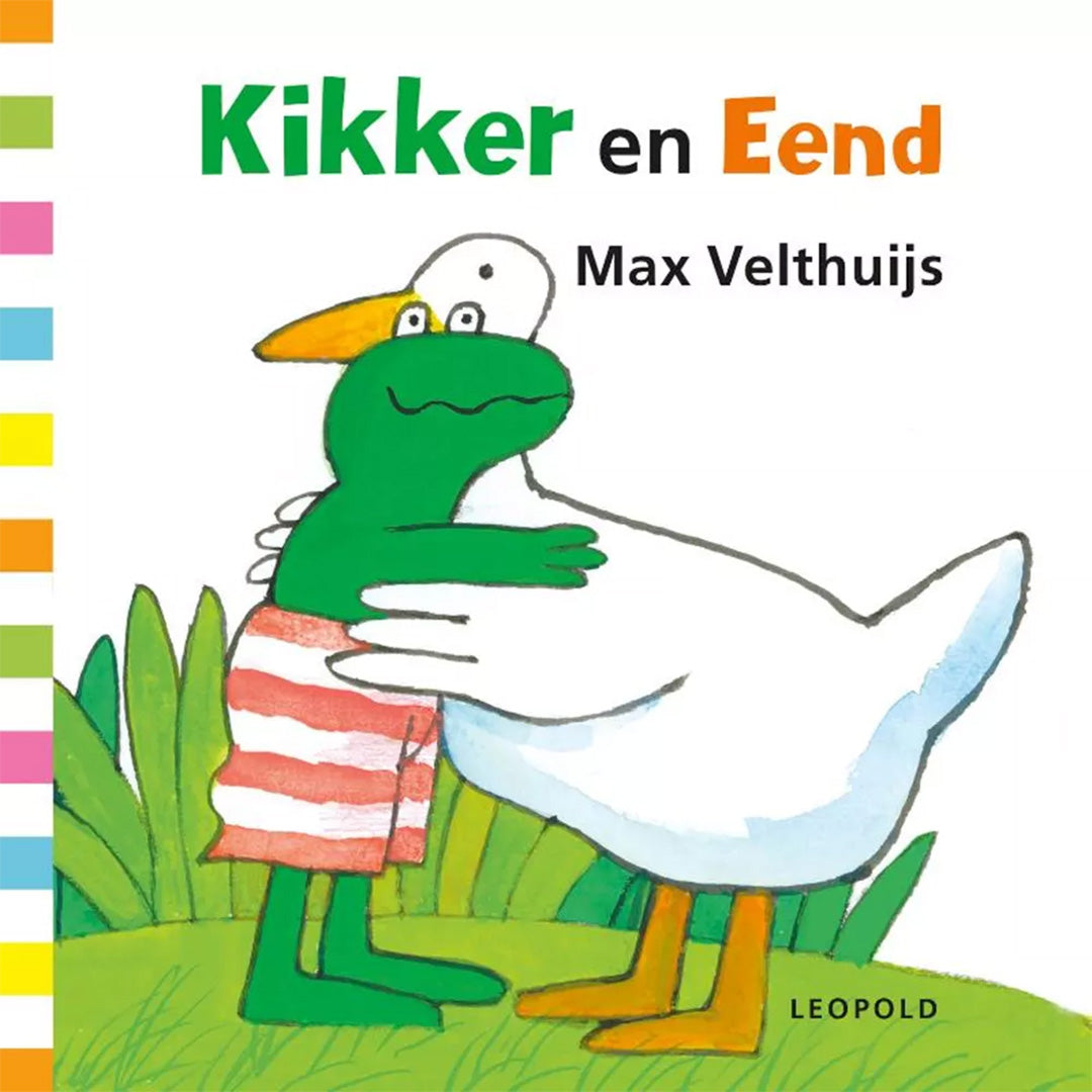 uitgeverij leopold kartonboek kikker en eend