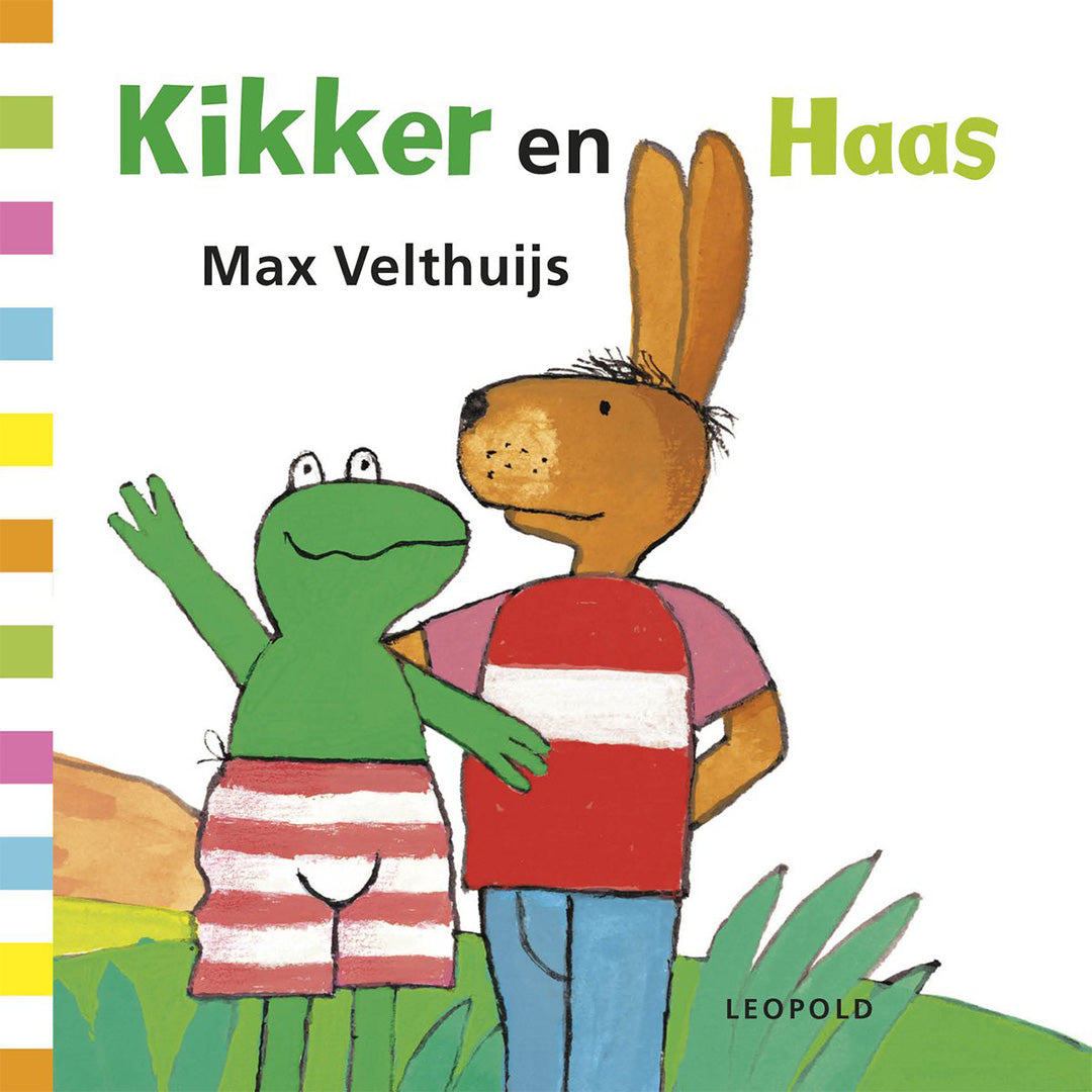 uitgeverij leopold kartonboek kikker en haas