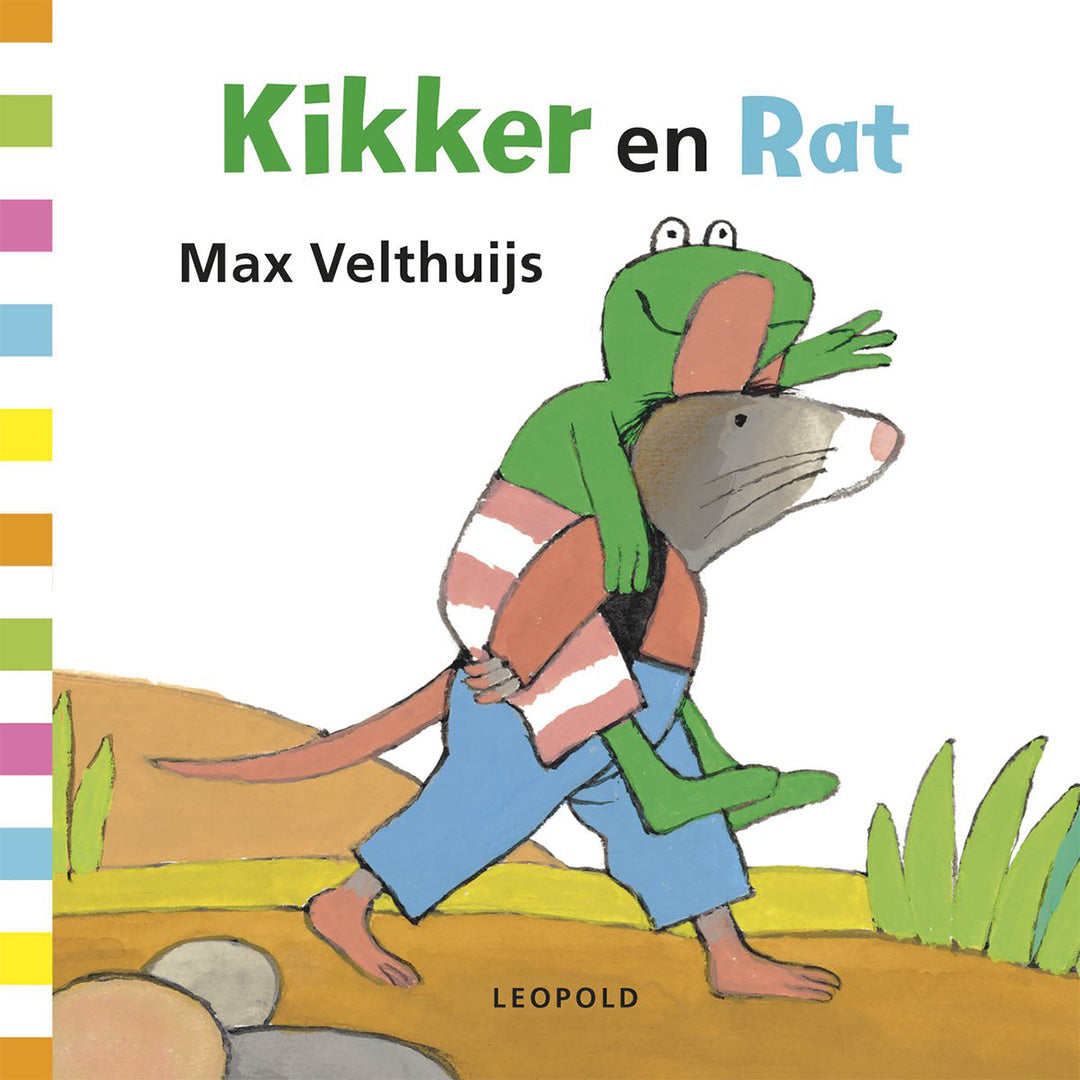 uitgeverij leopold kartonboek kikker en rat | 1618989