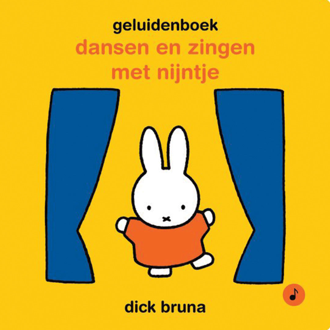 uitgeverij mercis geluidenboek, dansen en zingen met nijntje