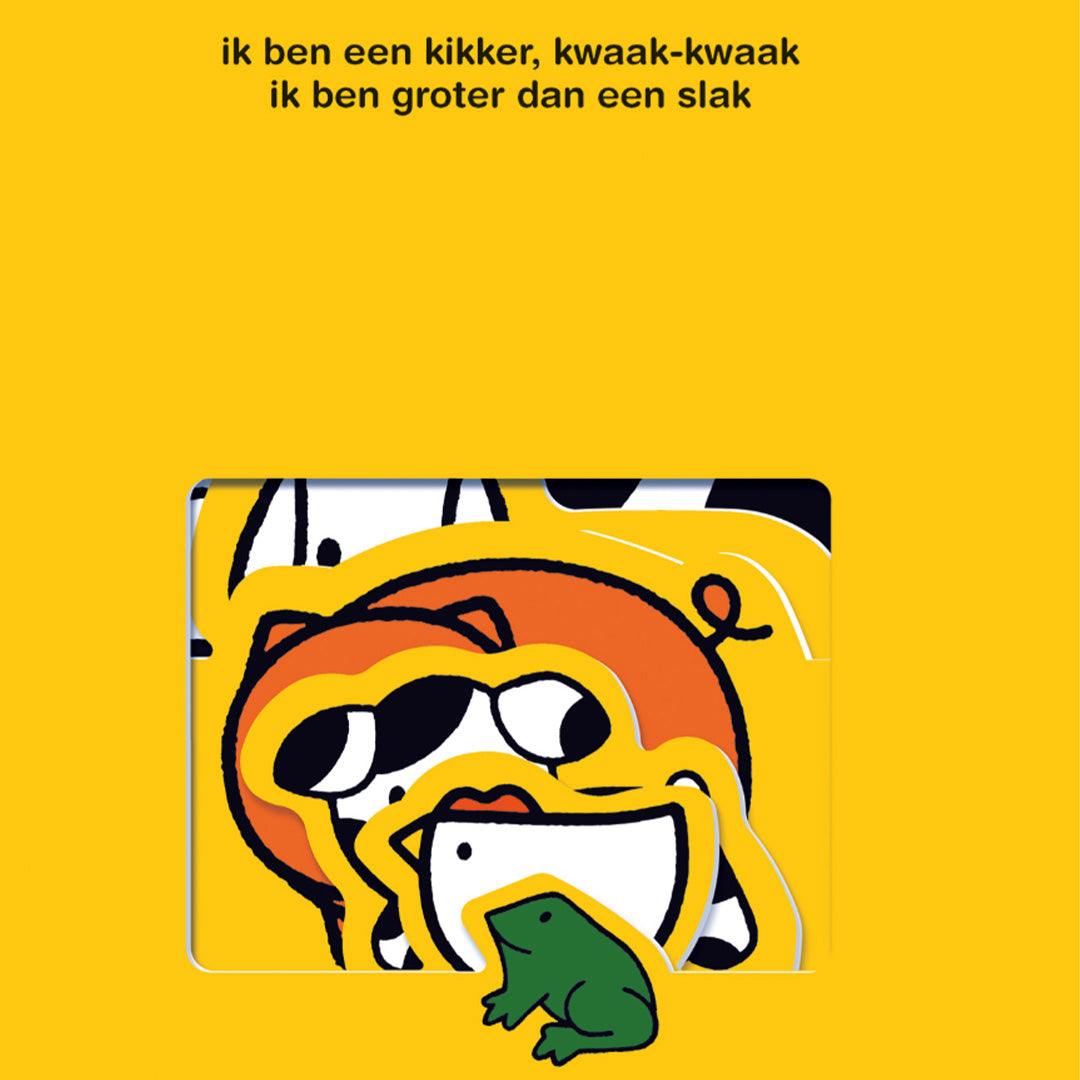 uitgeverij mercis nijntje doorkijkboek, dieren klein en groot