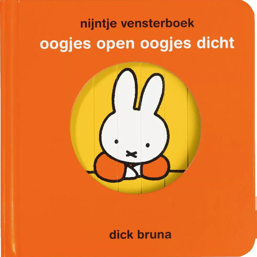 uitgeverij mercis nijntje vensterboek, oogjes open oogjes dicht | MER1767225 | 