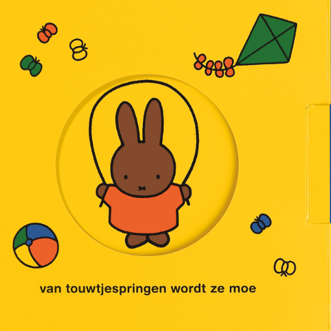 uitgeverij mercis nijntje vensterboek, oogjes open oogjes dicht | MER1767225 | 4
