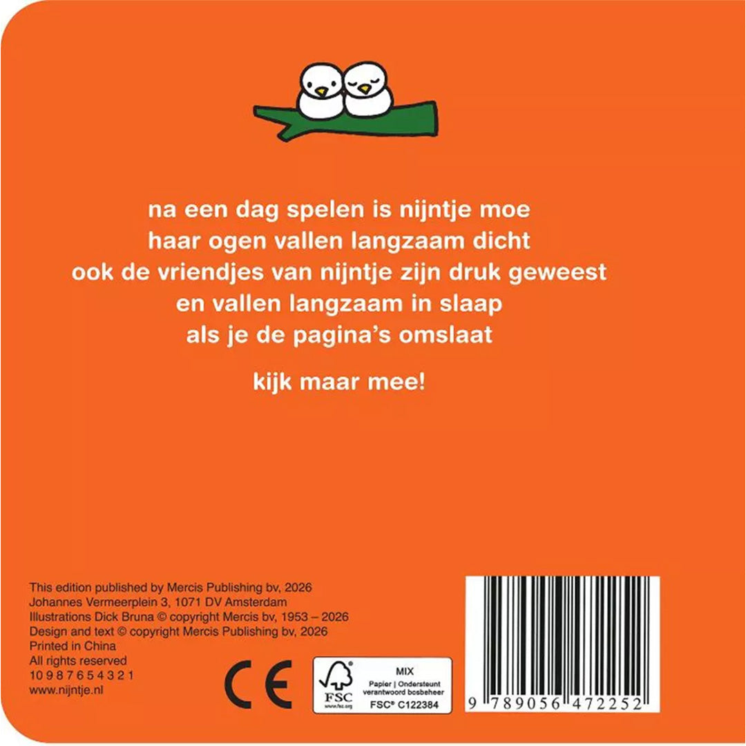 uitgeverij mercis nijntje vensterboek, oogjes open oogjes dicht | MER1767225 | 6