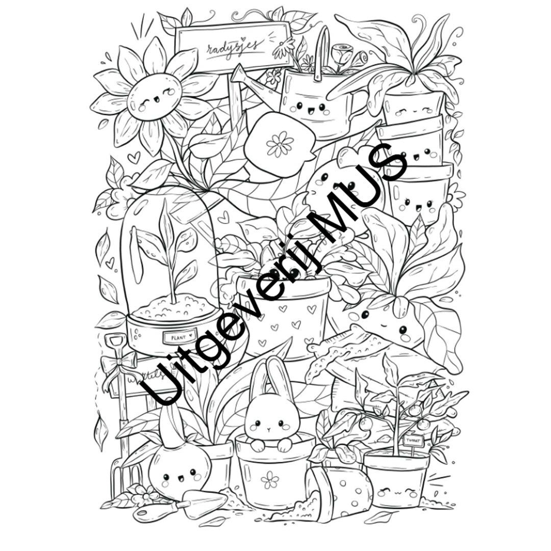 uitgeverij mus kleurboek creachick 3 | 1353066 | 3