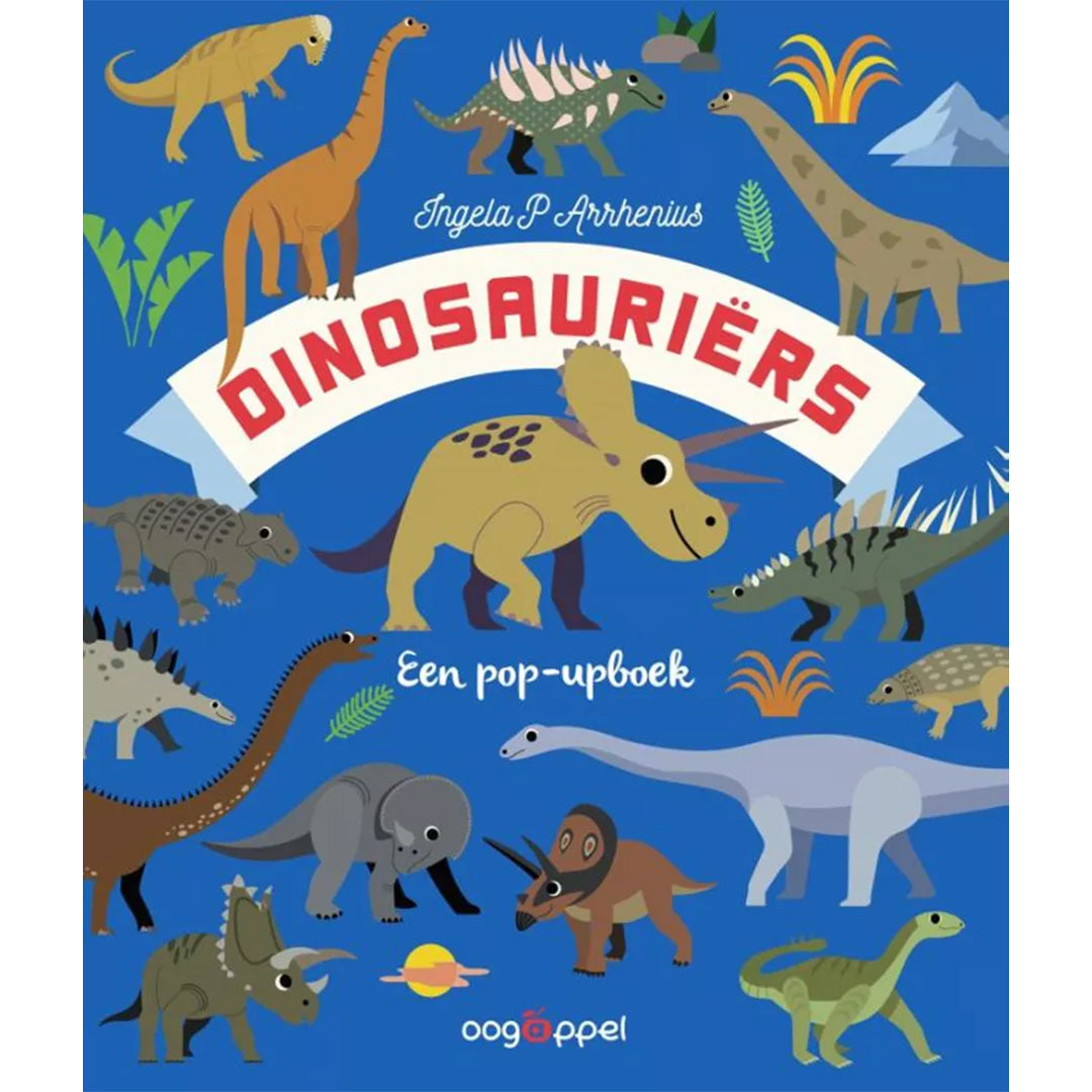 uitgeverij oogappel dinosauriërs een pop-upboek | 1528292 | voorkant