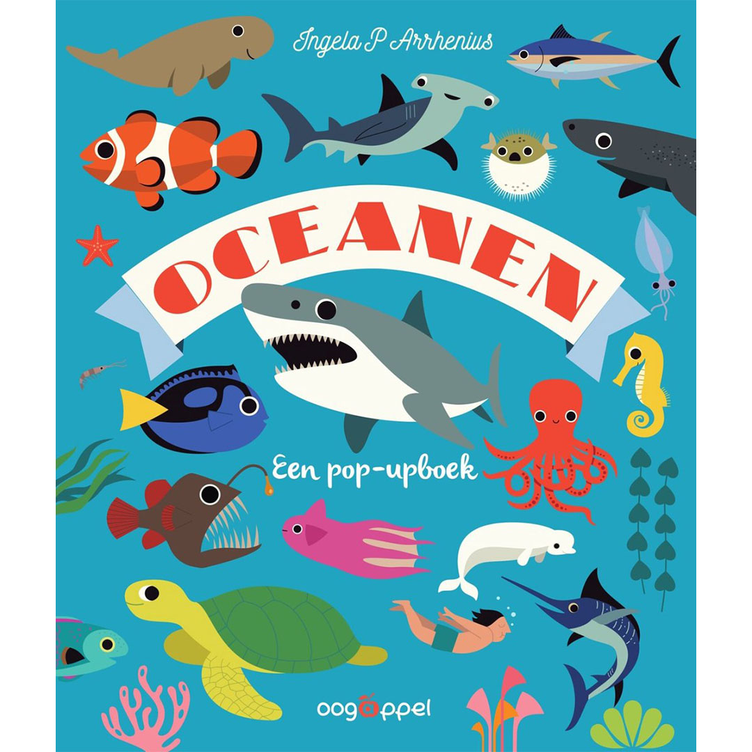 uitgeverij oogappel pop-up boek oceanen | 1528686 | 