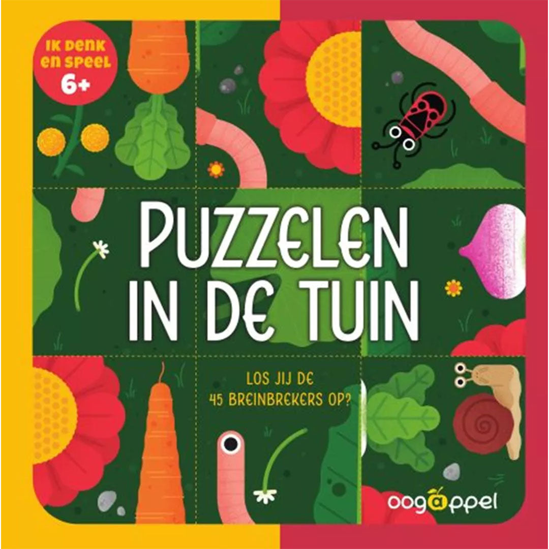 uitgeverij oogappel puzzelen in de tuin | 1528680 | 