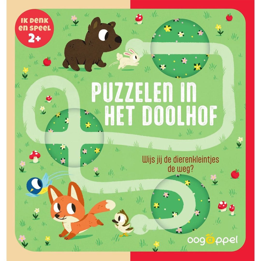 uitgeverij oogappel puzzelen in het doolhof | 1528681 | 