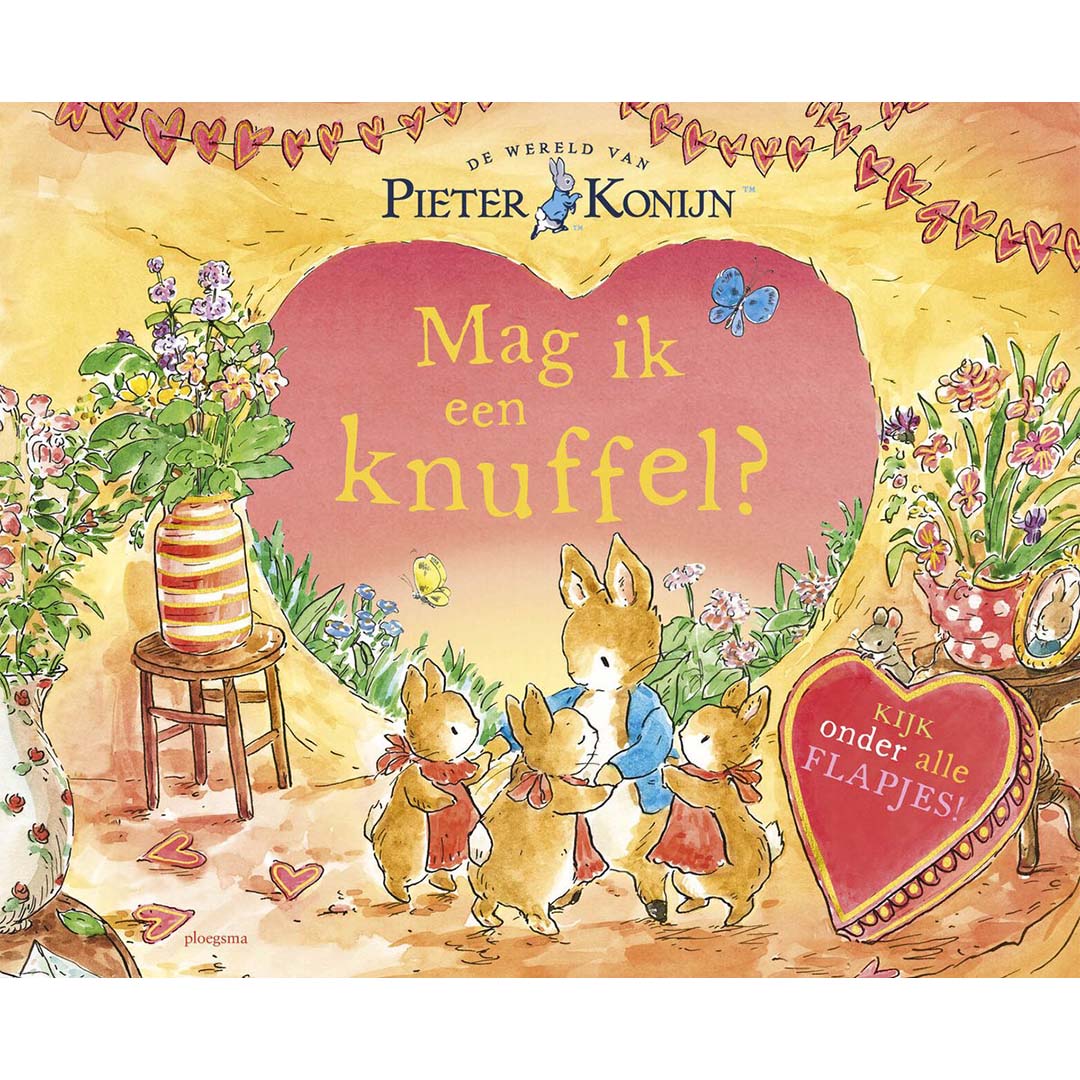 uitgeverij ploegsma pieter konijn mag ik een knuffel? | 1628718 | 