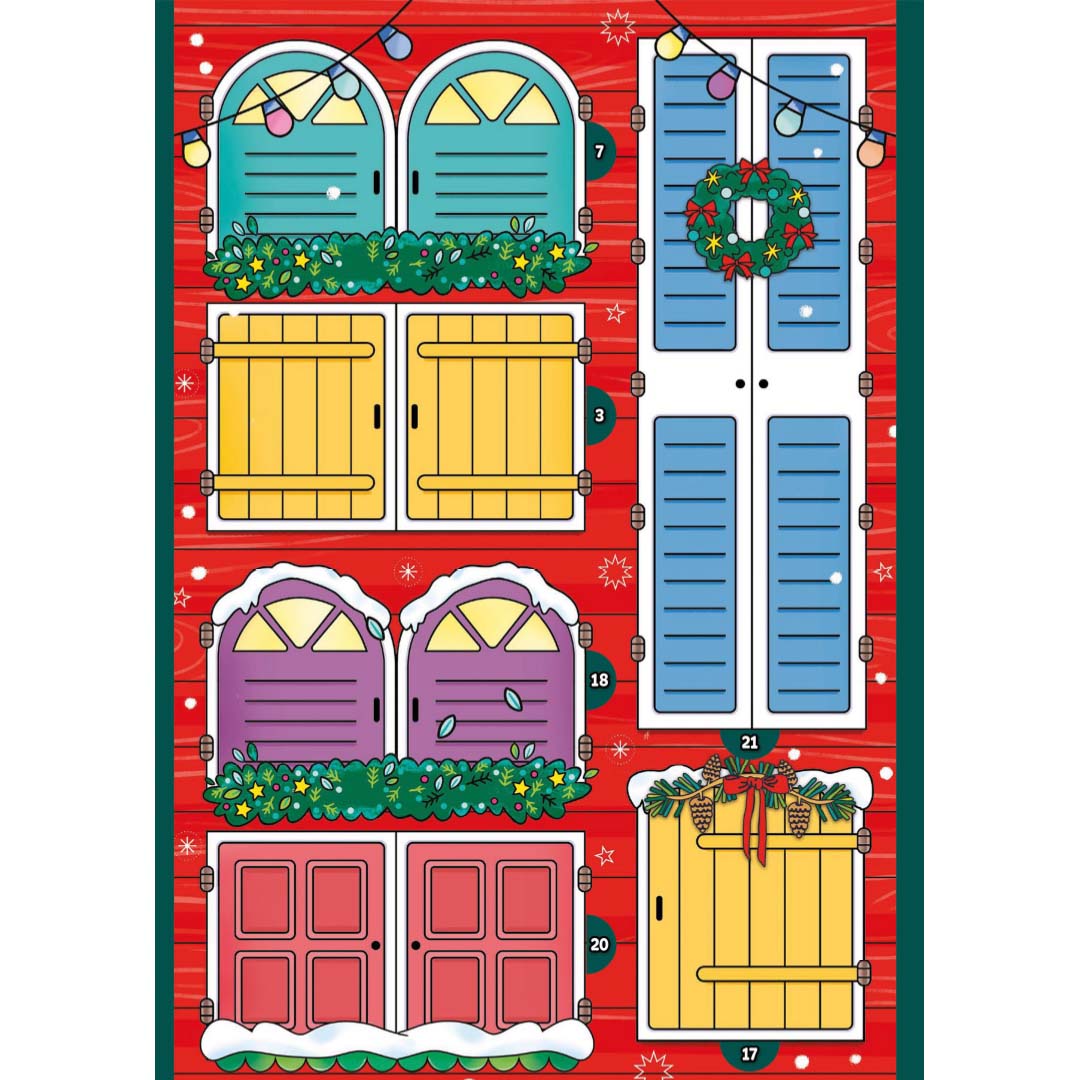 uitgeverij rebo adventkalender cosy | 1725323 | 3