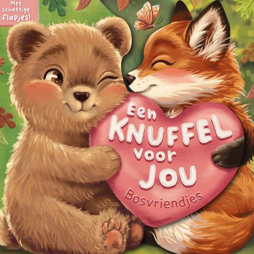 uitgeverij rebo bosvriendjes - een knuffel voor jou | 1725106 | 