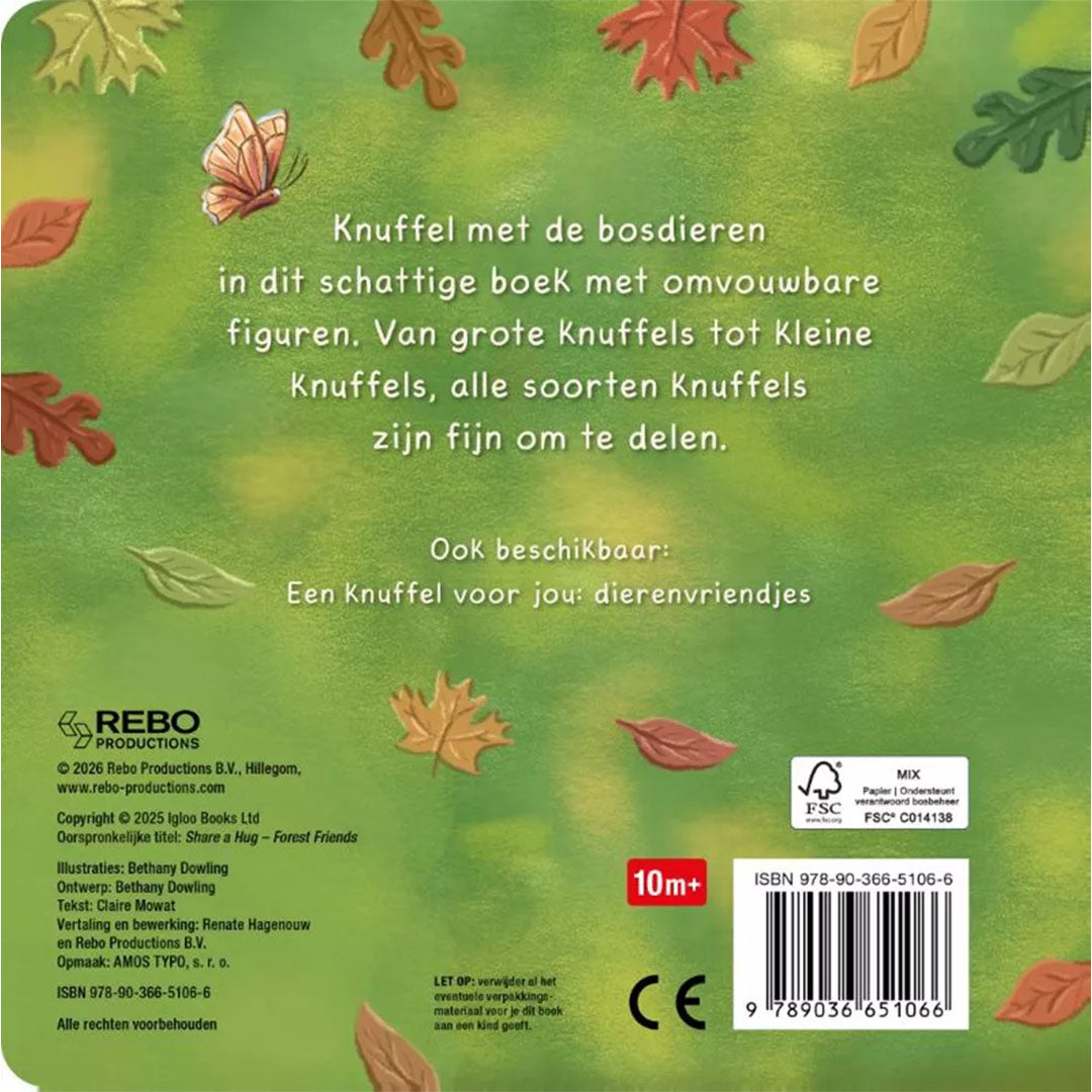 uitgeverij rebo bosvriendjes - een knuffel voor jou | 1725106 | 4